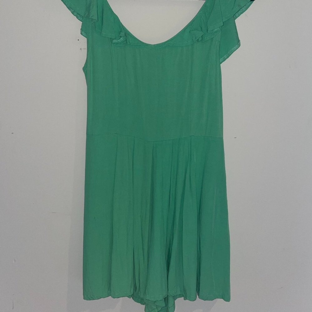 Medium Valija Green Romper